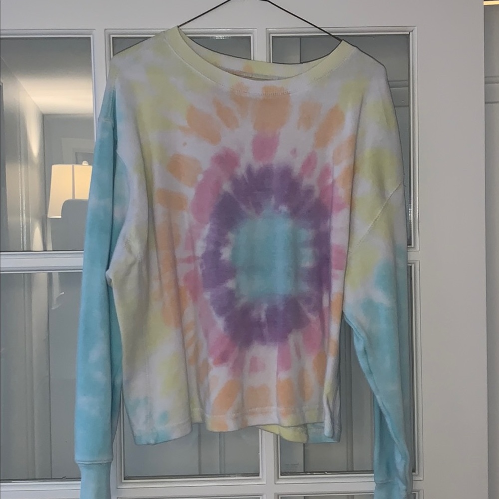 Tie die sweatshirt